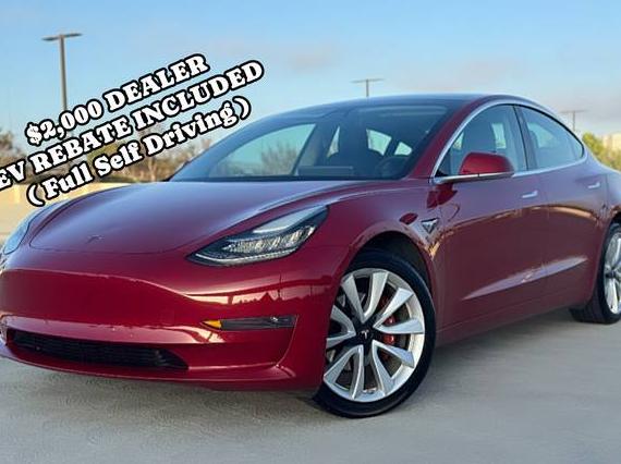 TESLA MODEL 3 2019 5YJ3E1EA5KF536887 image